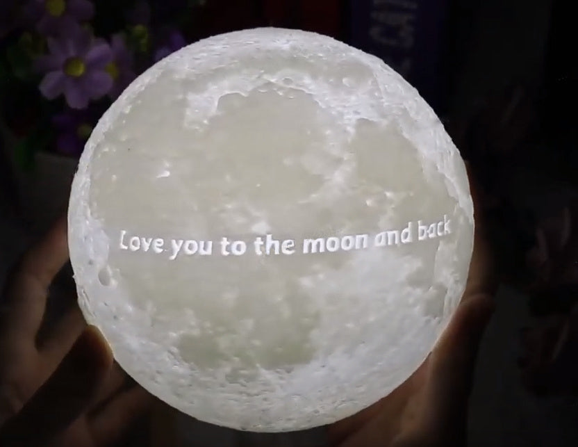 Customizable Moon Lamp