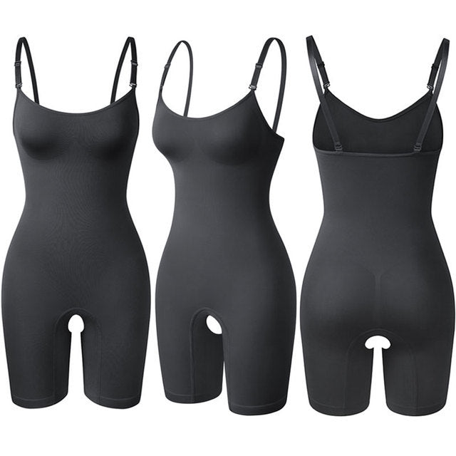 Women's Full Body Haper Bodysuit - High Compression Tummy Control